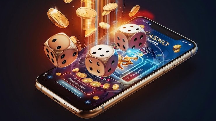 Live casino table and slot game interface